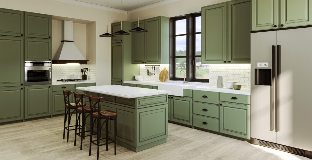 Olive Green: The Earthy Color We're Fully Embracing In Interiors