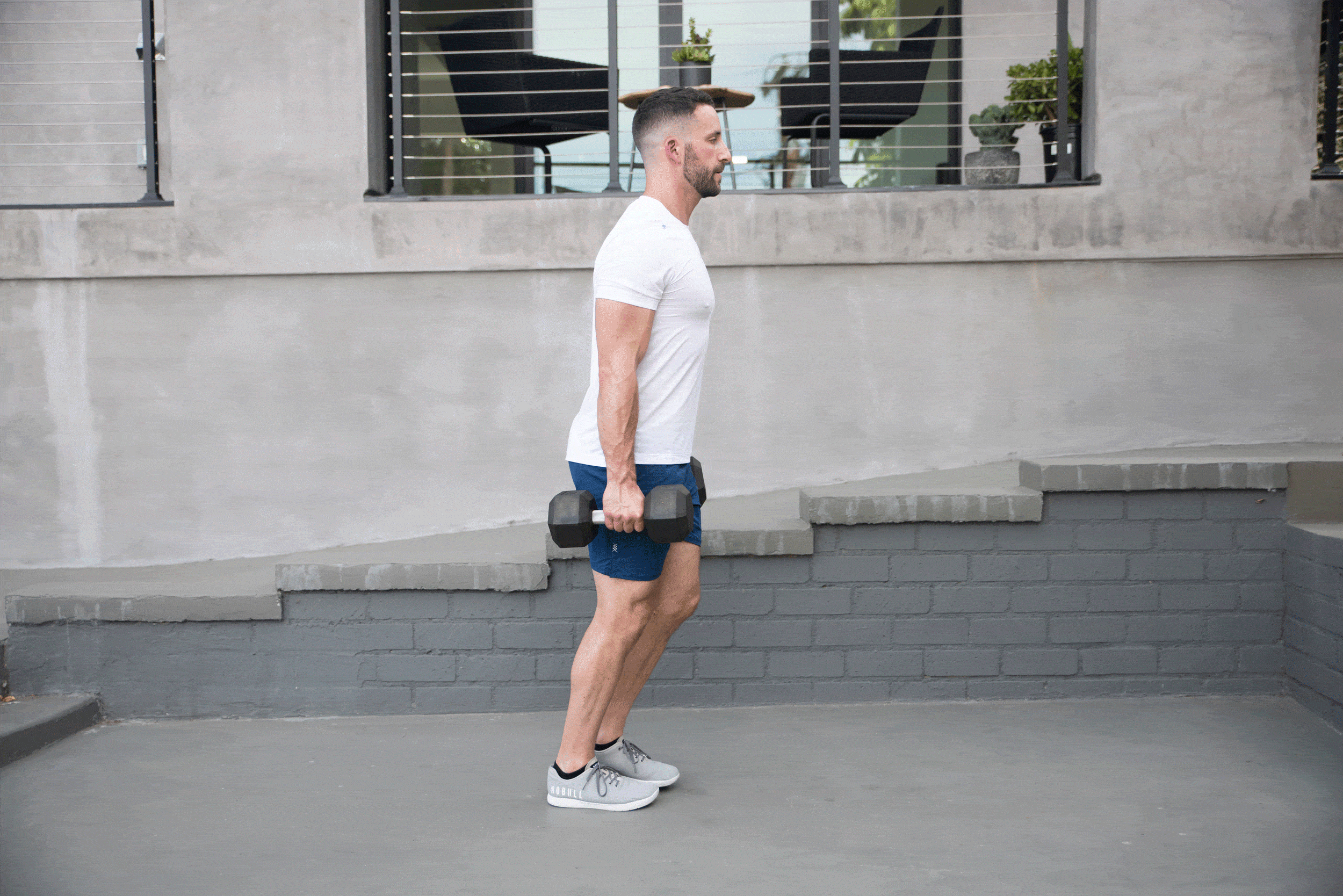 LUNGES DUMBBELL WORKOUT BOBBY BERK FITNESS