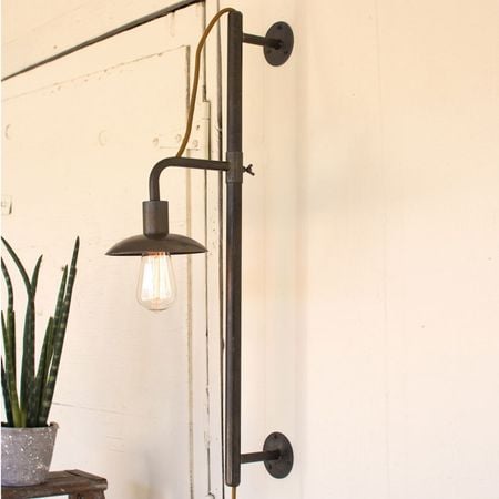 vertical sliding wall lamp 8