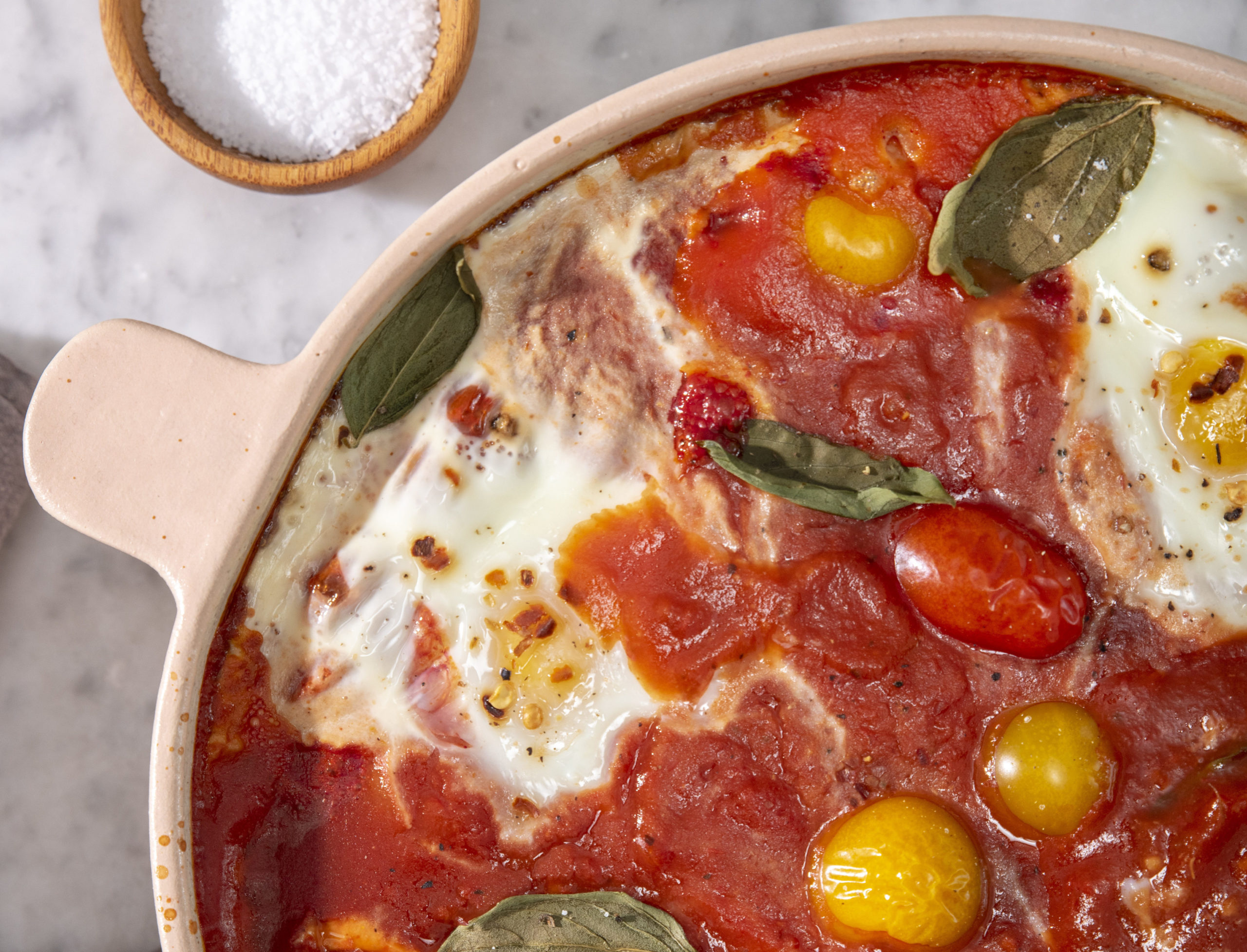 EGGS IN TOMATO SAUCE RECIPE BOBBY BERK00003 e1571676451937 scaled