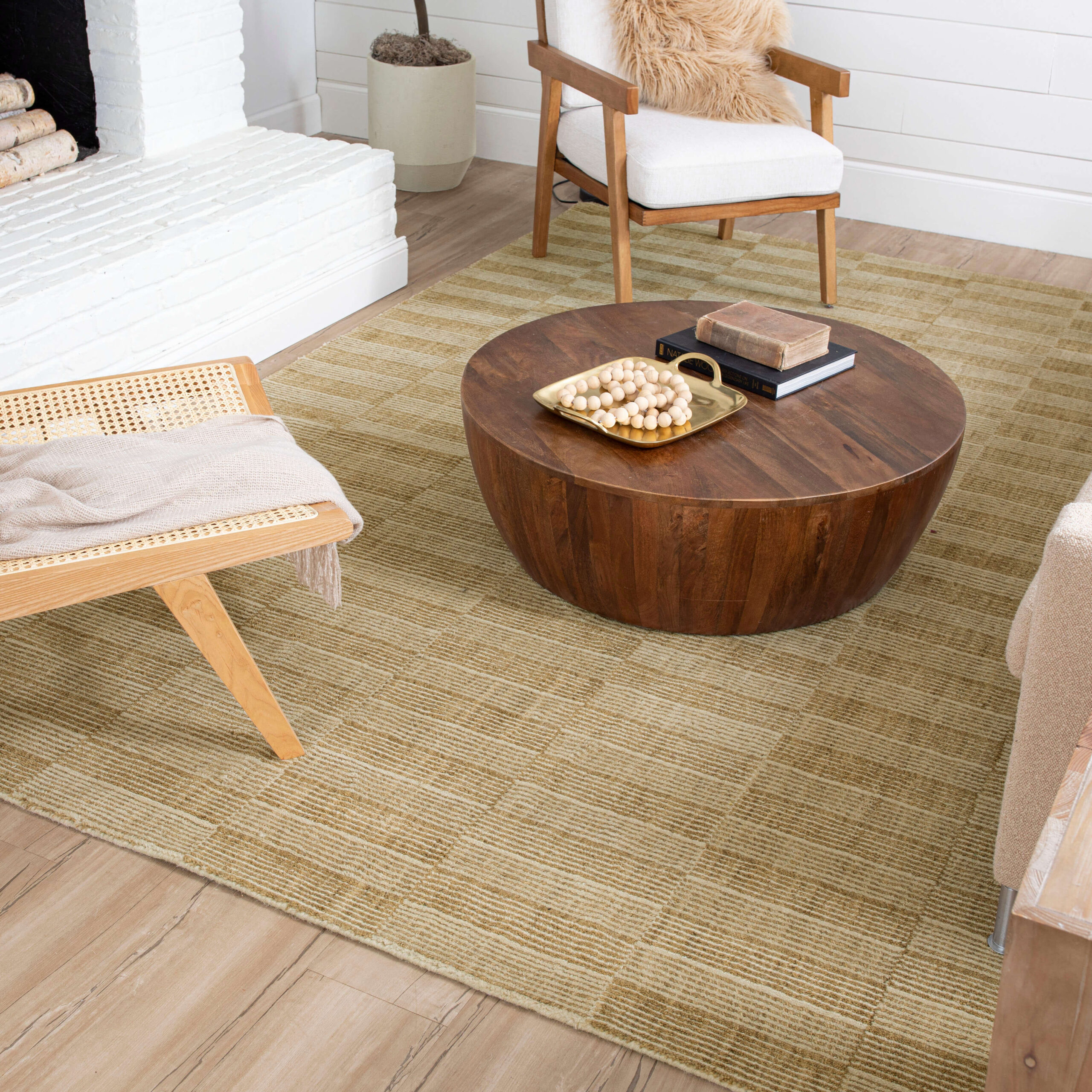 Bobby Berk Broken Stripe Rug in Flint - Bobby Berk