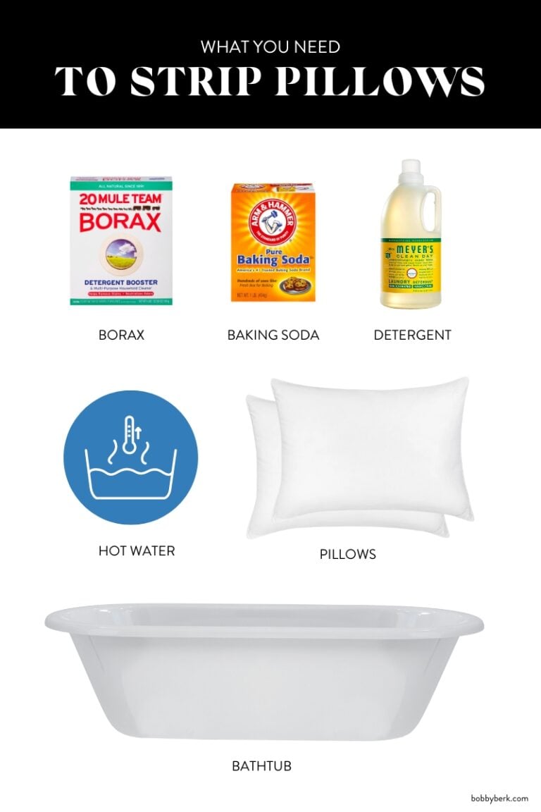 Why You Should Be Stripping Your Bed Pillows (And How To Do It) Bobby