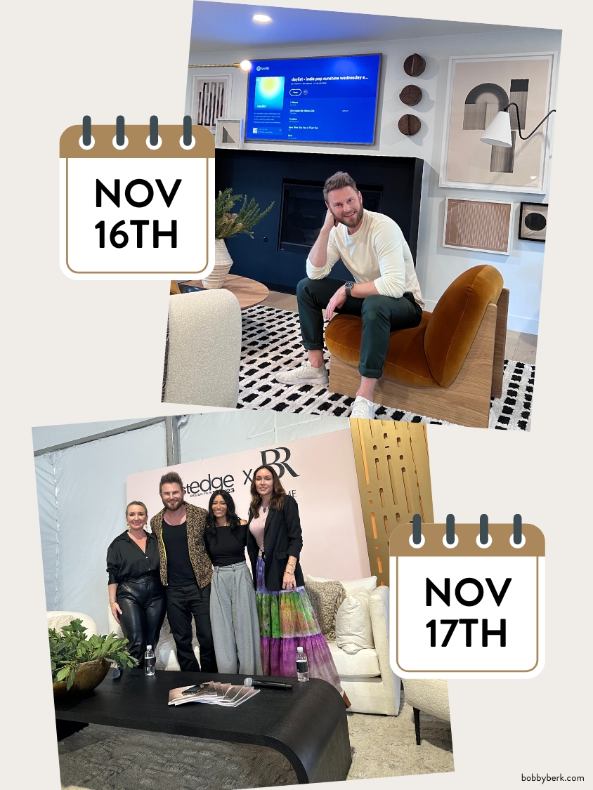 Bobby Berk November Recap 2