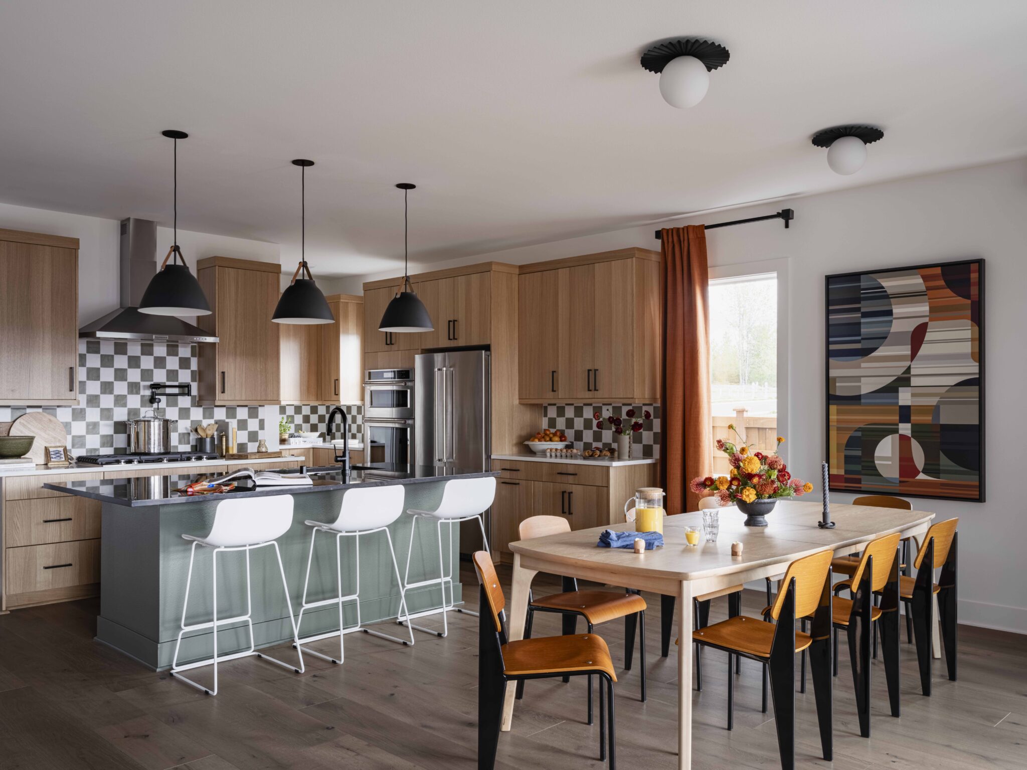 Project Reveal: Retro Scandinavian At Glacier Pointe - Bobby Berk