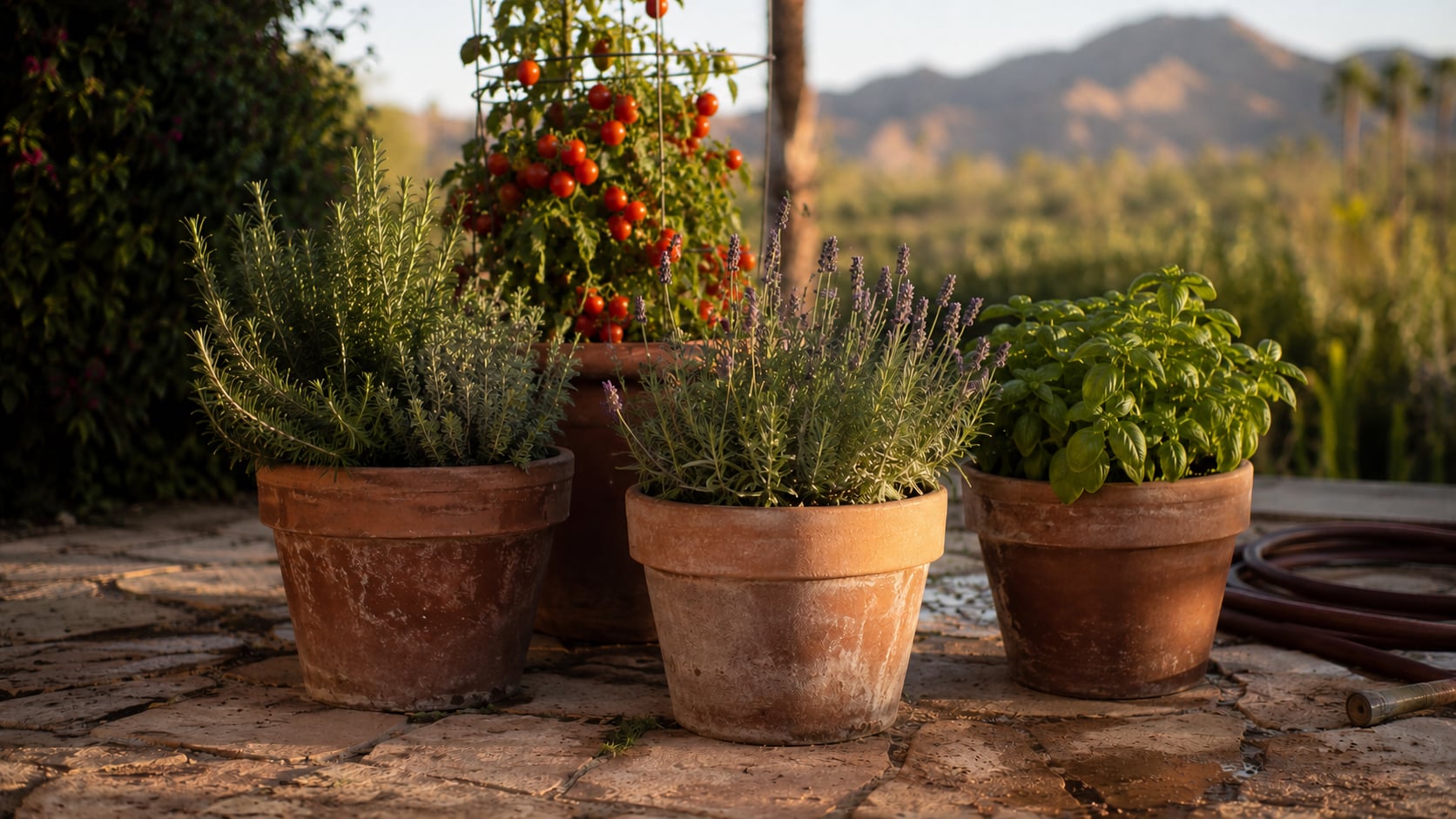 Edible Garden for Dry Heat