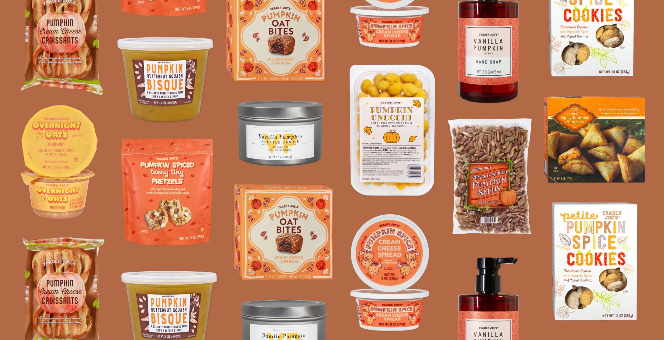 Trader Joe's Pumpkin Products
